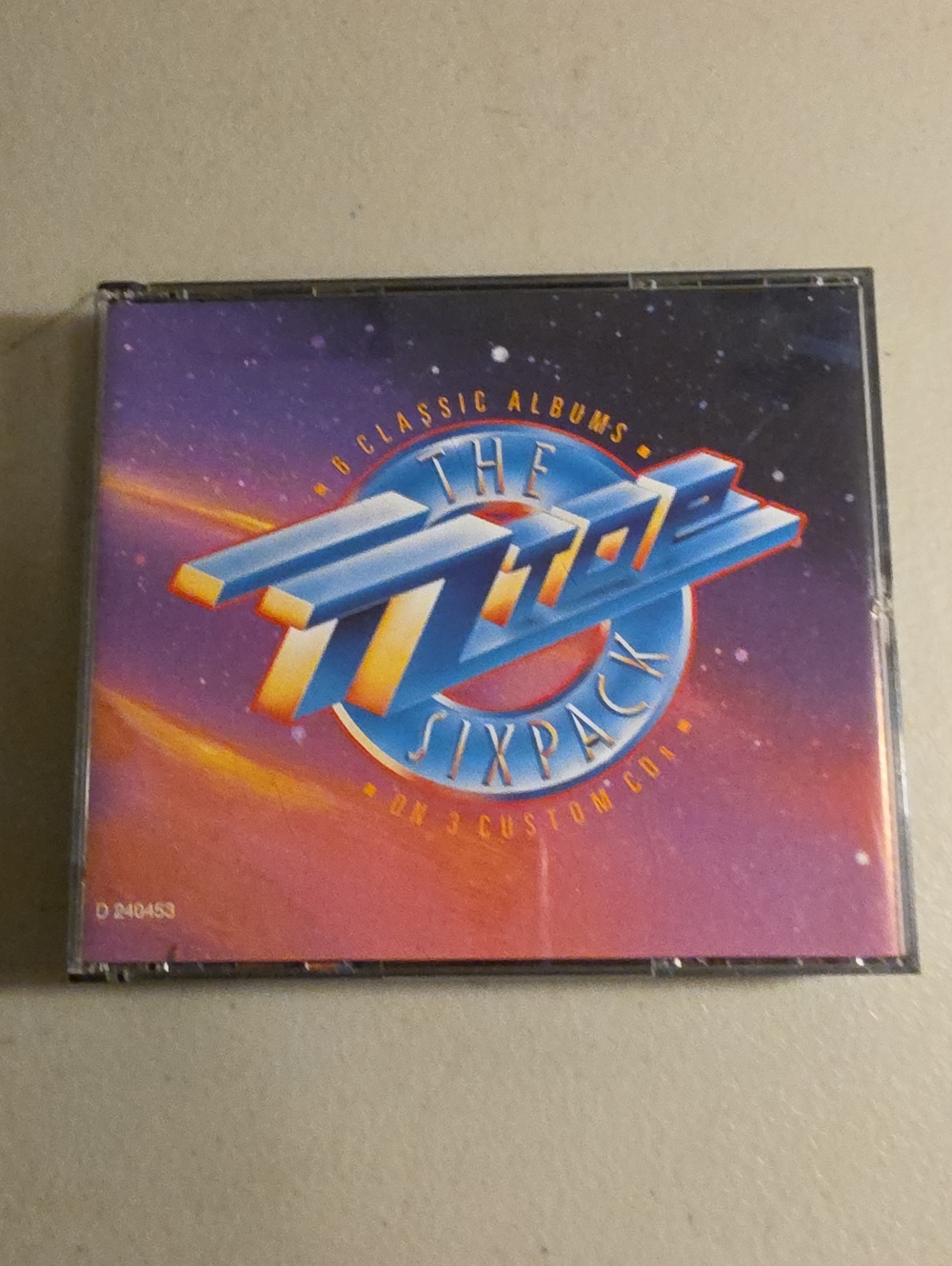 Warner Bros. The ZZ Top Sixpack 3-CD Box Set Purple & Blue